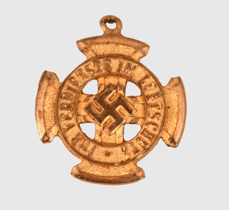 GERMAN WWII RLB 1ST CLASS MEDAL MINIATURE.