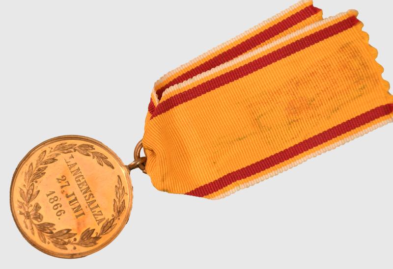IMPERIAL GERMAN IMPERIAL HANOVER LANGENSALZA MEDAL.