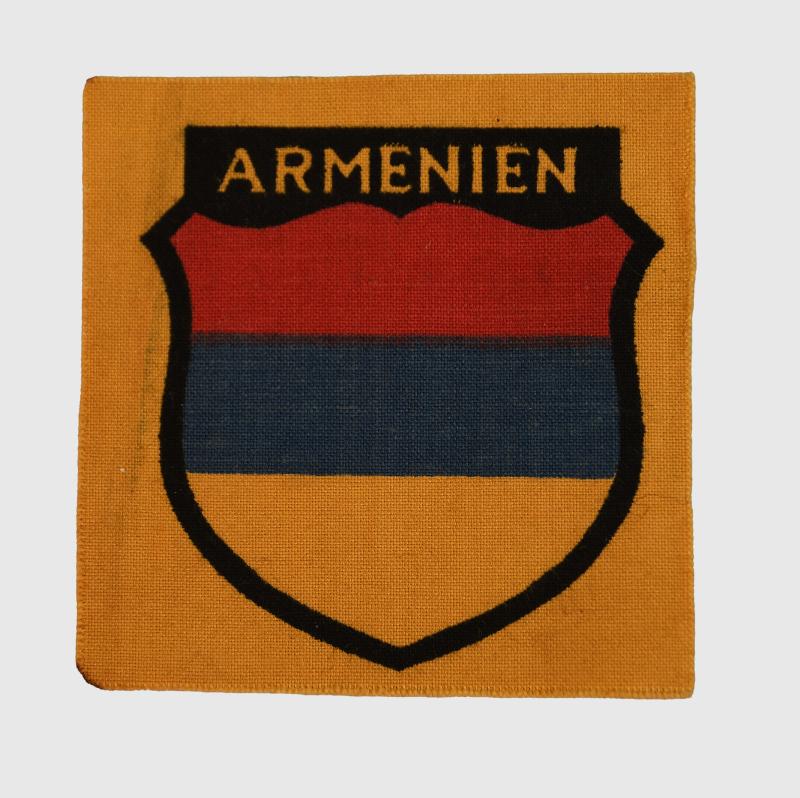 GERMAN WWII ARMENIEN VOLUNTEER SLEEVE SHIELD.
