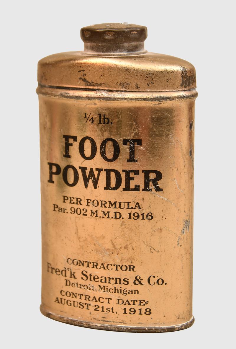 U.S. WWI SOLDIERS FOOT POWDER.