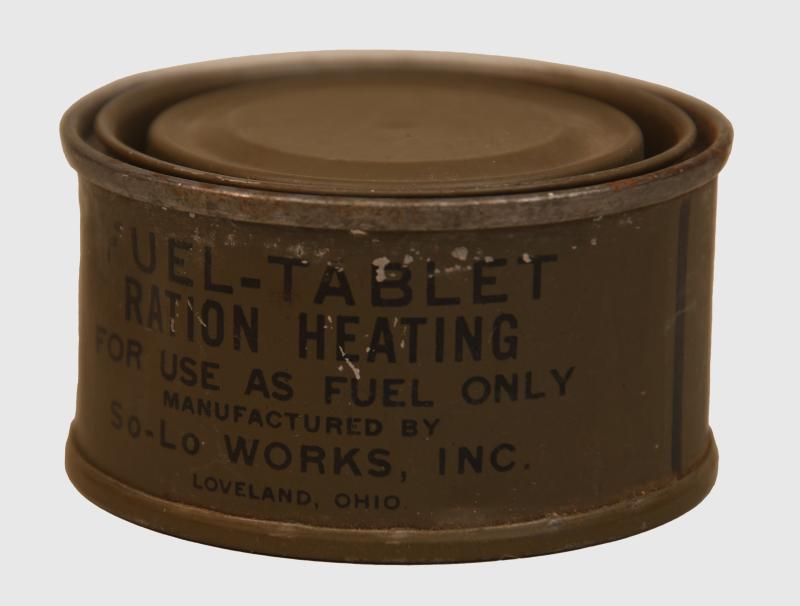 U.S.A. WWII FIELD TABLET FOR A COOKING STOVE.