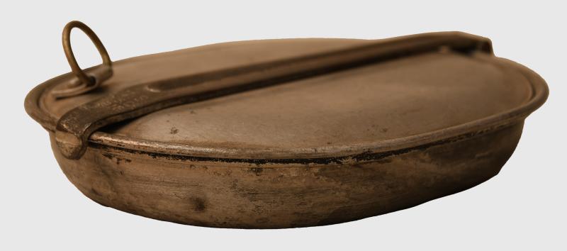 U.S.A. WWI ARMY 1918 DATED MESS TIN.