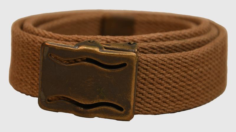 U.S.A. WWI ARMY SOLDIERS WAIST TROUSER BELT.
