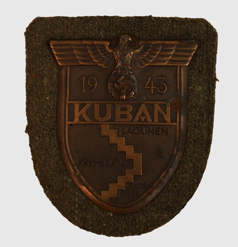 GERMAN WWII KUBAN SHIELD.
