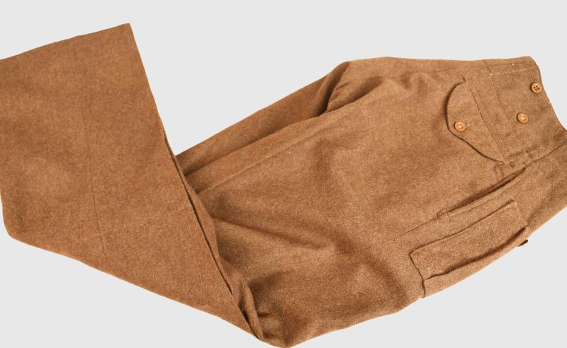 BRITISH WWII SOLDIERS BATTLEDRESS TROUSERS.