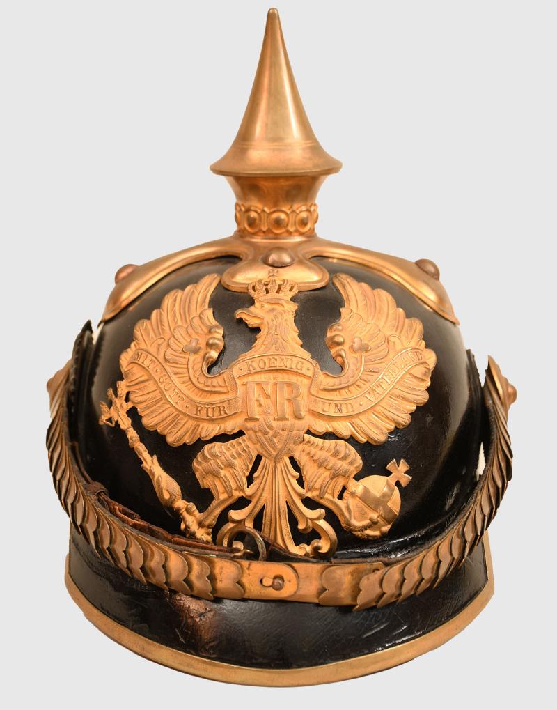 PRUSSIAN 1860 MODEL PICKELHAUBE.