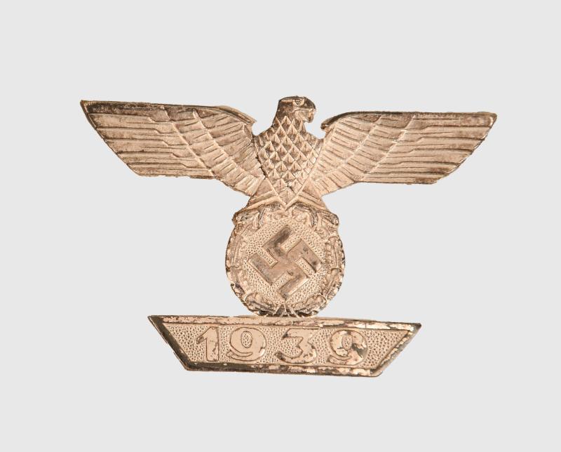 GERMAN WWII 1939 BAR TO THE IRON CROSS OF WWI 1ST CLASS.