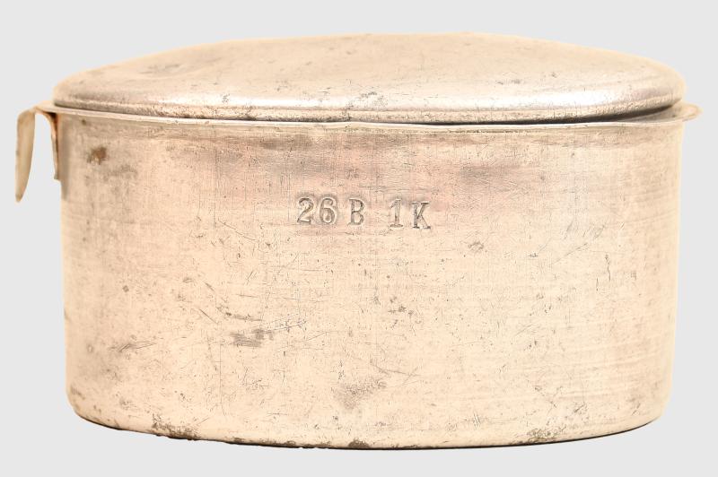GERMAN WWI ALUMINIUM EATING CONTAINER.