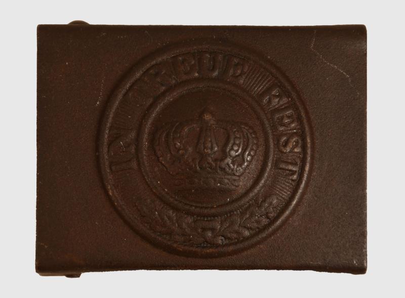 GERMAN WWI BAVARIAN ENLISTED MAN’S BELT BUCKLE.