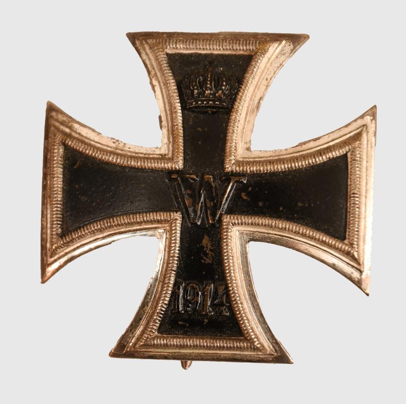 GERMAN WWI IRON CROSS 1ST CLASS.