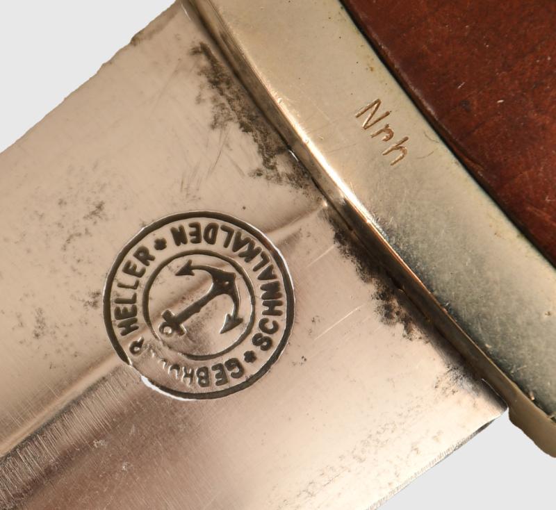 Regimentals | GERMAN WWII SA M33 DAGGER EX ROHM INSCRIPTION.
