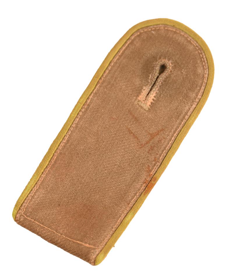 GERMAN WWII AFRIKAKORPS PANZER GRENADIER SINGLE SLIP-ON SHOULDER BOARD.