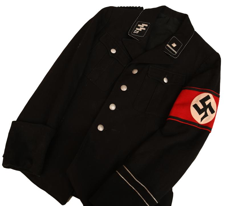 GERMAN WWII ALLGEMEINE SS GERMAN STURBANN N TUNIC.