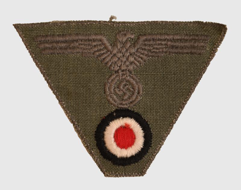 GERMAN WWII M 43 CAP LATE WAR EAGLE.