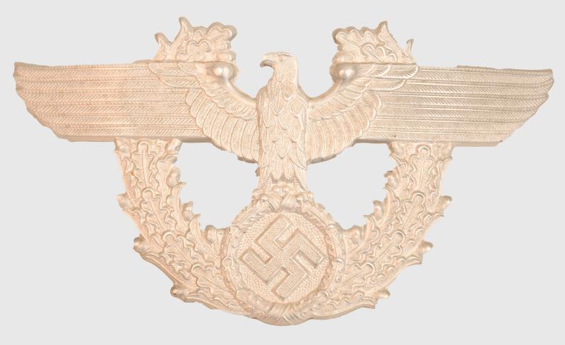 GERMAN WWII POLICE SHAKO EAGLE.