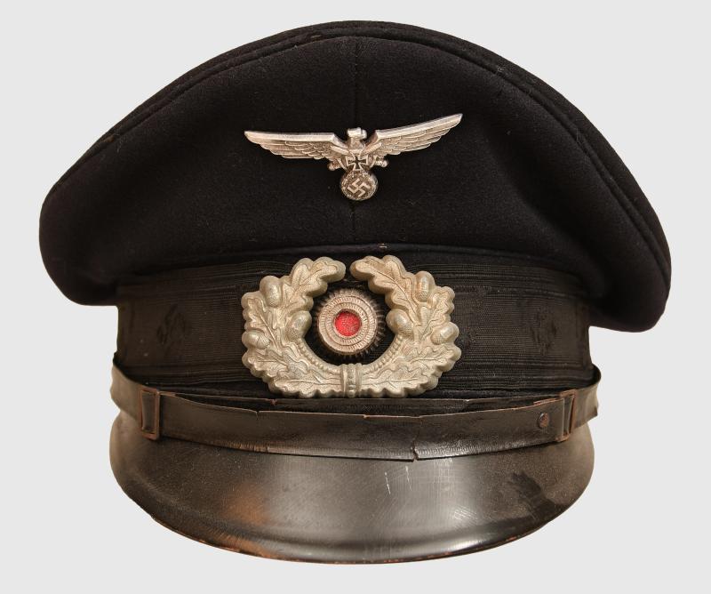GERMAN WWII OLD COMRADES VISOR CAP.