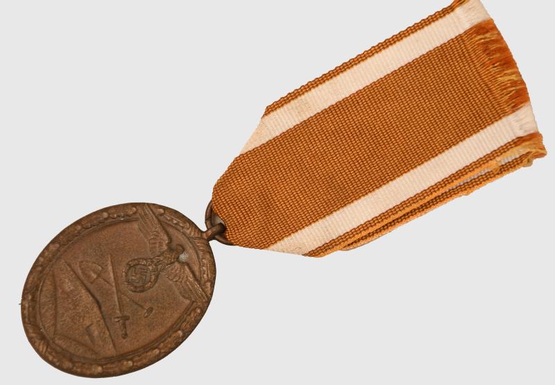 GERMAN WWII WEST WALL MEDAL.