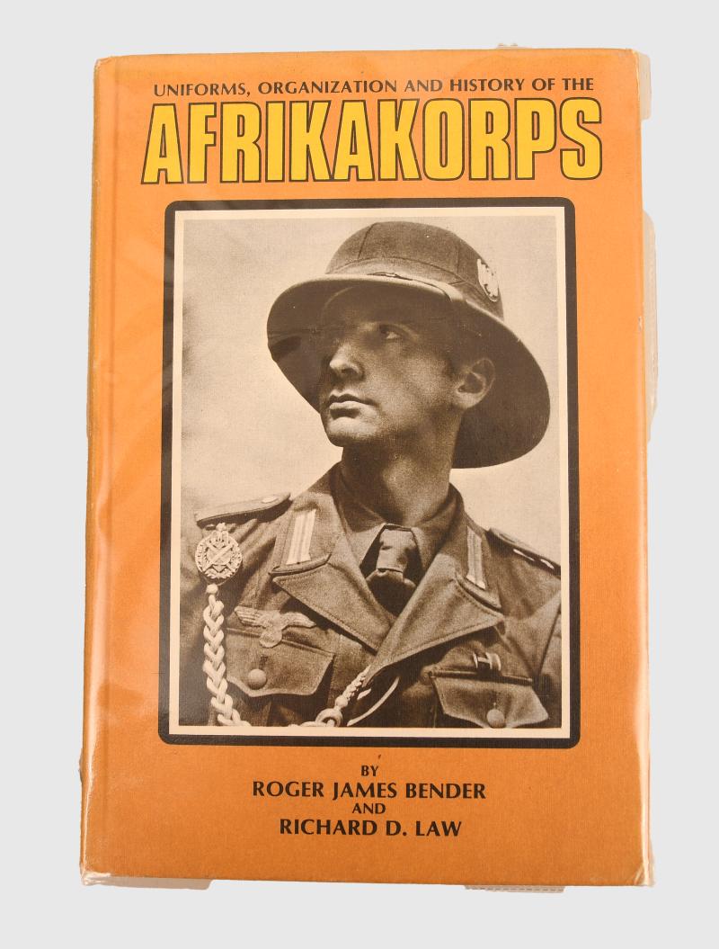 GERMAN WWII AFRIKAKORPS BOOK.