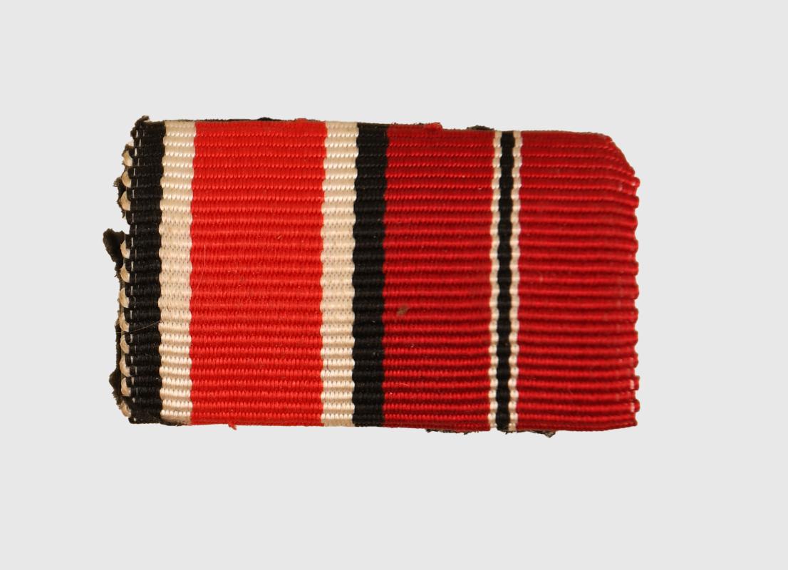GERMAN WWII IRON CROSS AND EAST FRONT RIBBON BAR.