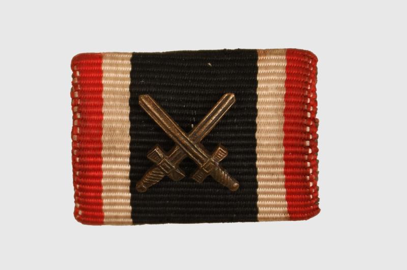 GERMAN WWII WAR SERVICE CROSS MEDAL RIBBON BAR.