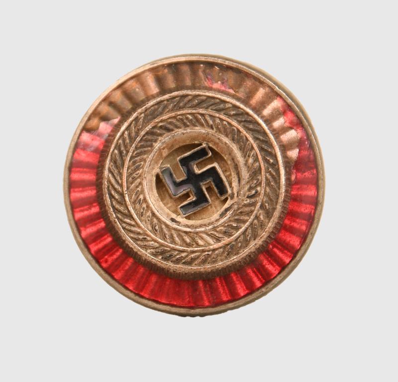GERMAN WWII POLITICAL CAP ROUNDEL.