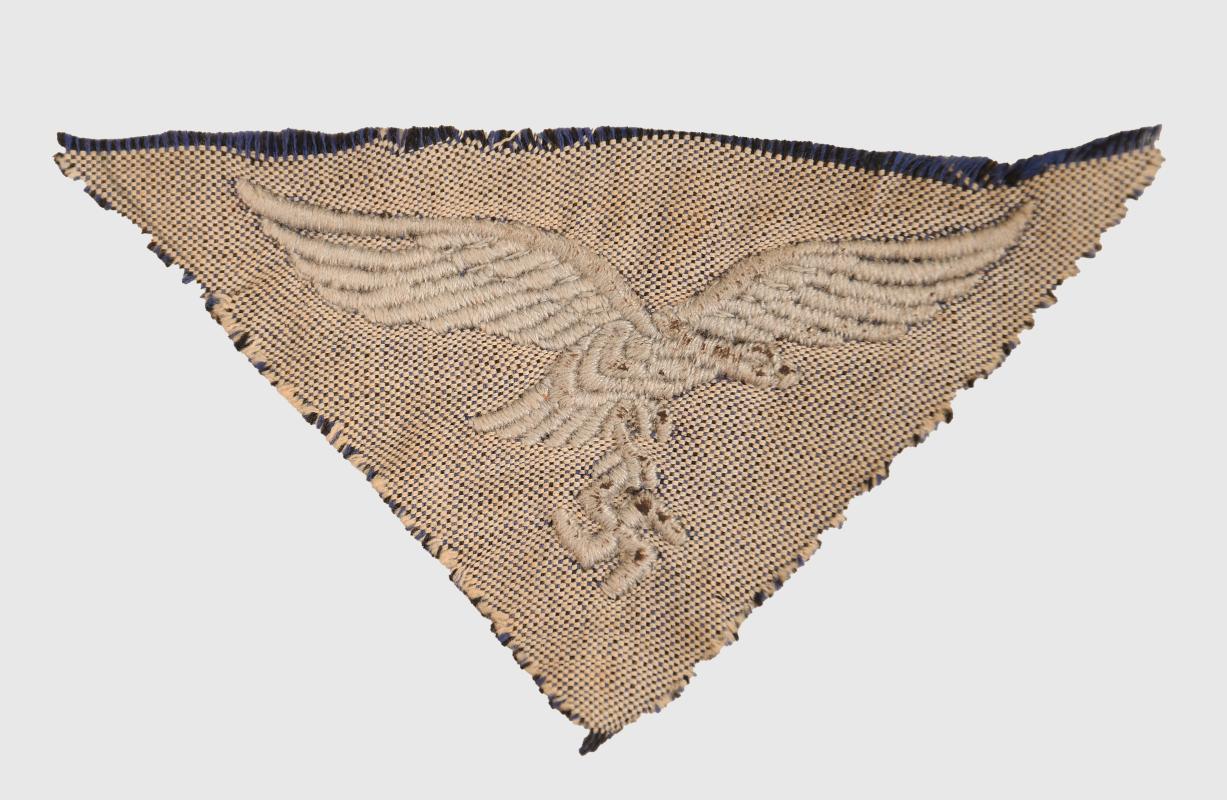 GERMAN WWII LUFTWAFFE BLUE SHIRT EAGLE.