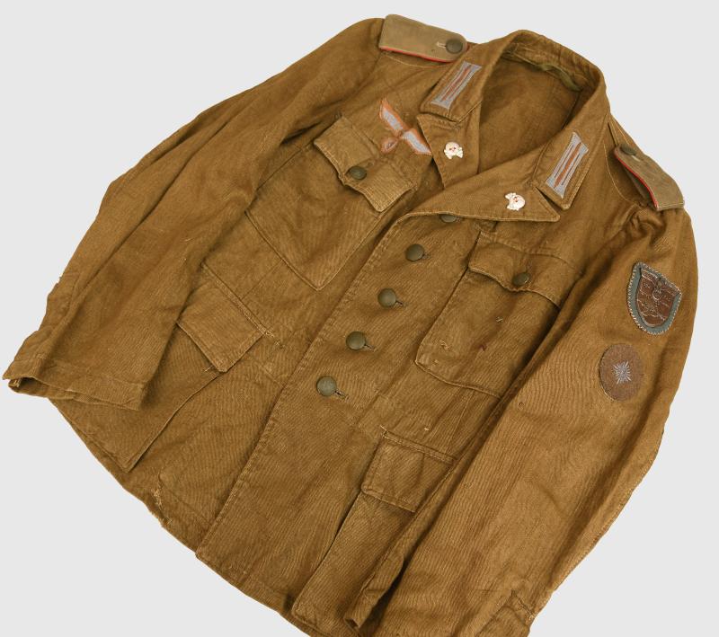 GERMAN WWII ARMY 2ND PATTERN TROPICAL TUNIC.