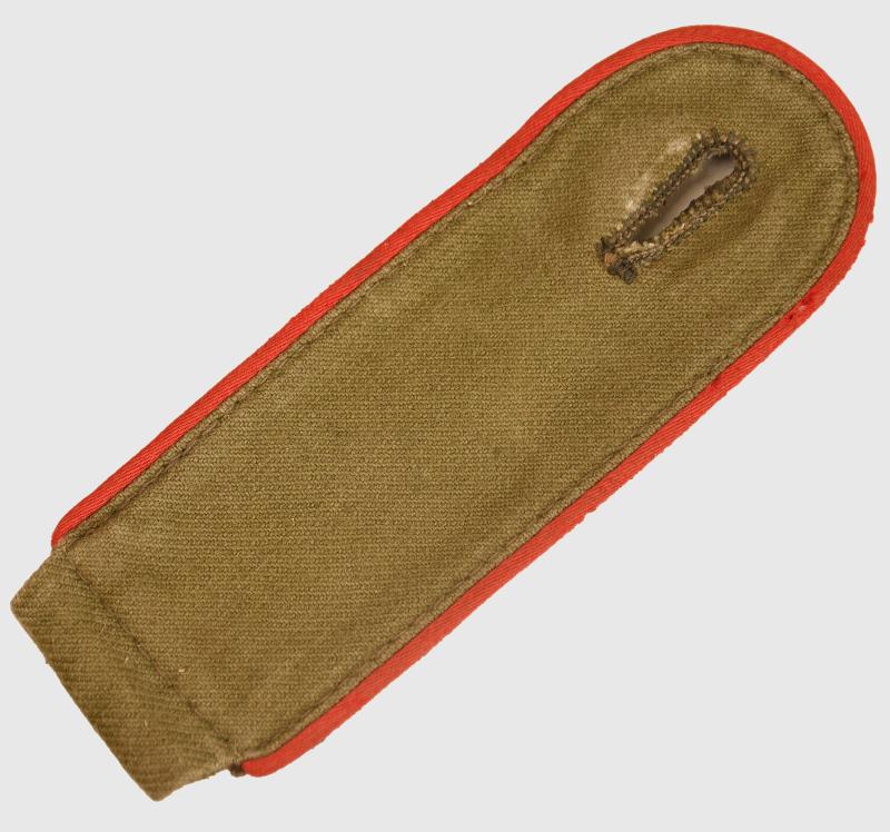 GERMAN WWII TROPICAL ARTILLERY SHOULDER BOARD.