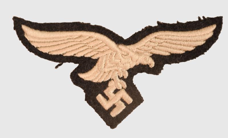 GERMAN WWII LUFTWAFFE ENLISTED RANKS BREAST EAGLE, VERY HIGH QUALITY.