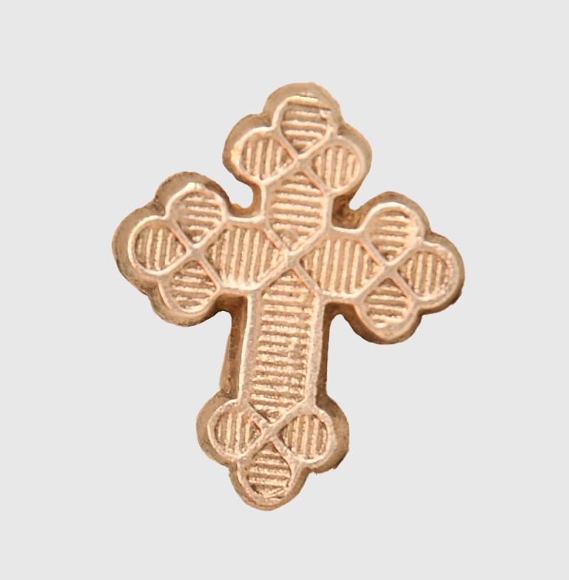GERMAN WWII ARMY CHAPLAINS OFFICERS CAP CROSS.