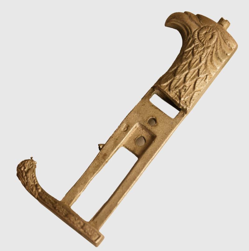 GERMAN WWII SHORT MODEL POLICE BAYONET HILT.