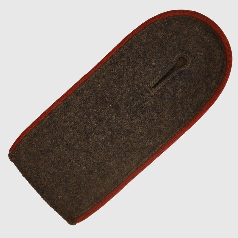 GERMAN WWII LUFTWAFFE VETERINARY SERVICE EUROPEAN SHOULDER BOARD.