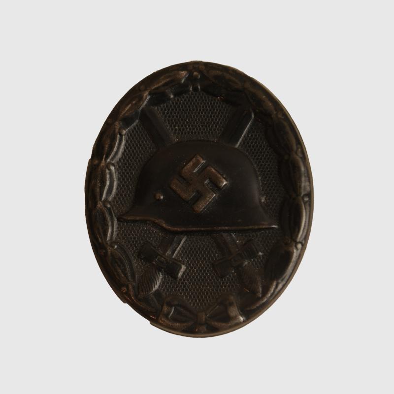 GERMAN WWII WOUND BADGE IN BLACK.