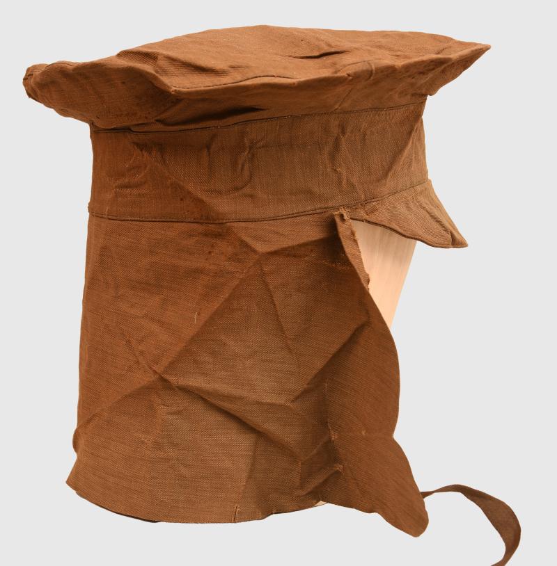 BRITISH WWI PATTERN 8180/1914 WINTER SERVICE TRENCH CAP COVER.