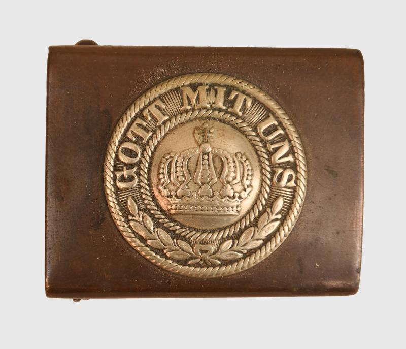 GERMAN WWI PRUSSIAN ENLISTED MANS BUCKLE.