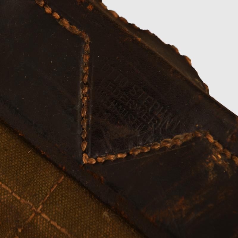 GERMAN WWII FUR BACK PACK, 39 DATED.