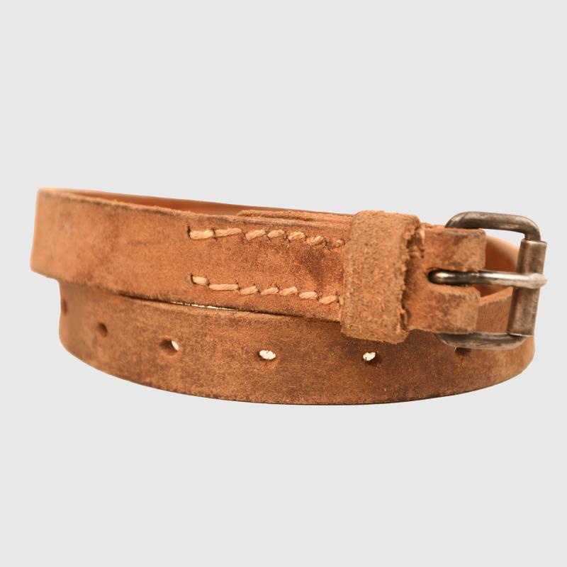 GERMAN WWII BROWN ZELTBAHN STRAP.