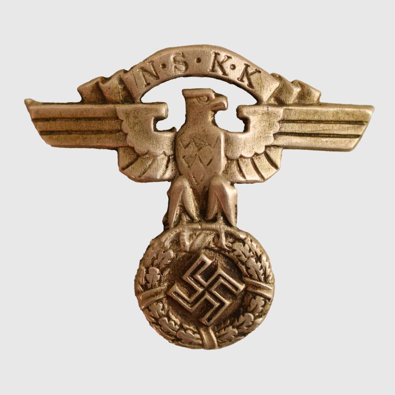 GERMAN WWII NSKK KEPI EAGLE.