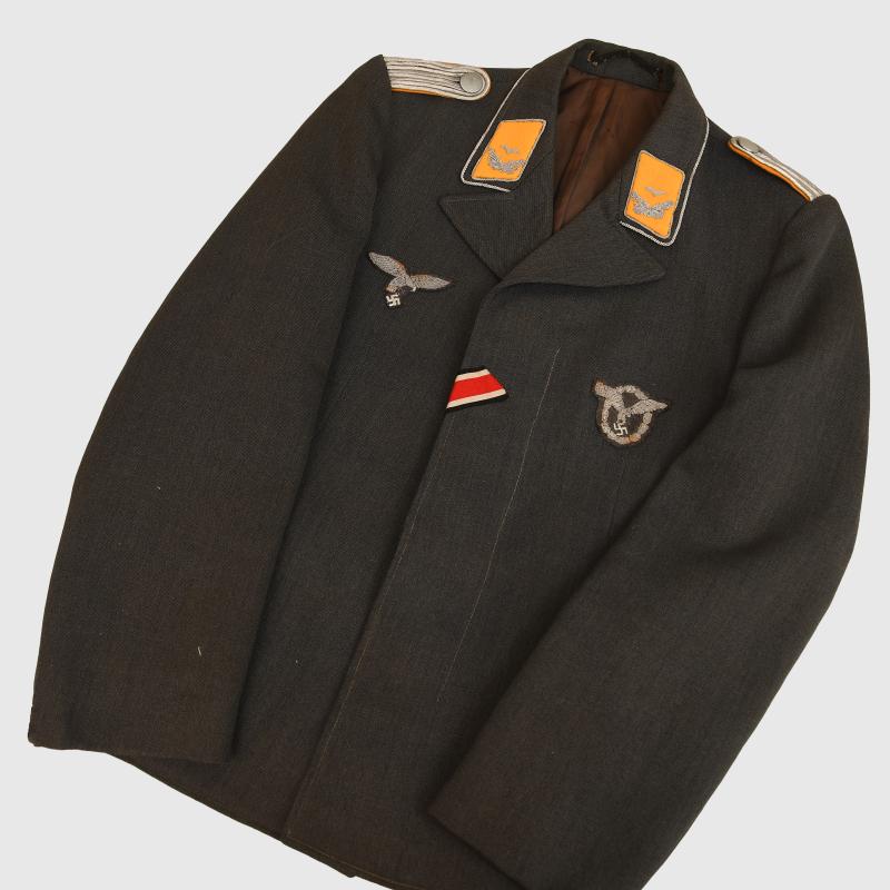 GERMAN WWII LUFTWAFFE OFFICERS FLIGHT BLOUSE.