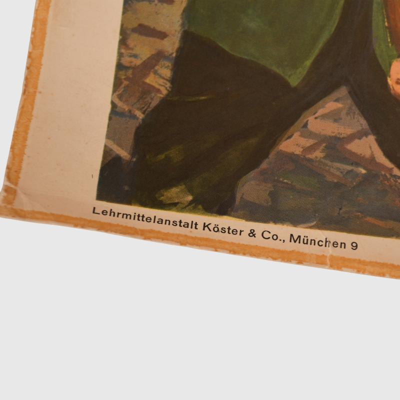 GERMAN WWII THIRD REICH INSTRUCTIONAL POSTERS.