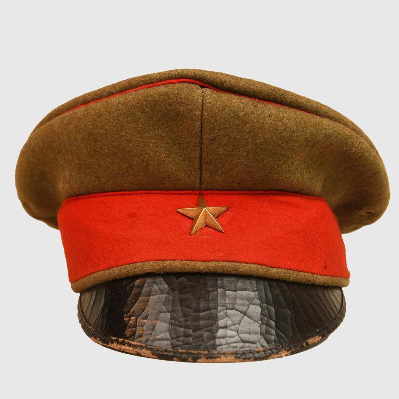 JAPANESE WWII ARMY OFFICERS VISOR CAP.