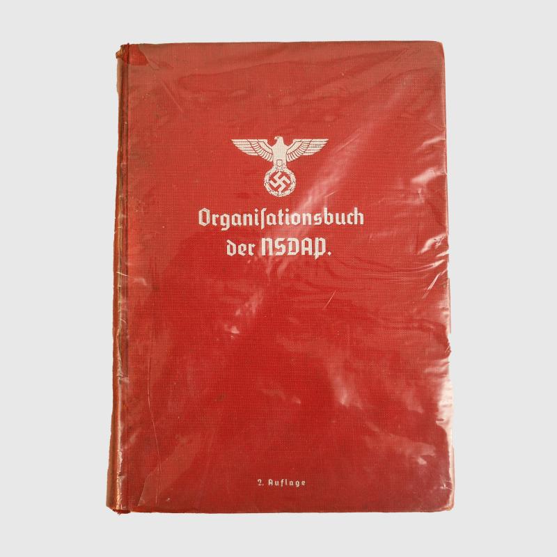GERMAN WWII NSDAP ORGANISATION BOOK.