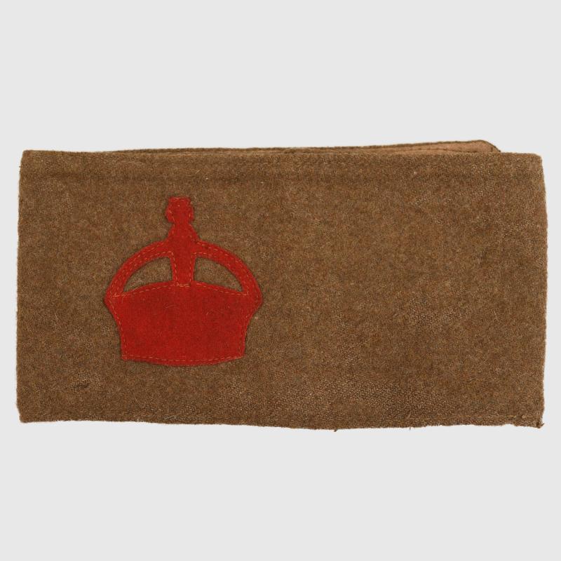 BRITISH WWI DERBY ARMBAND SCHEME.