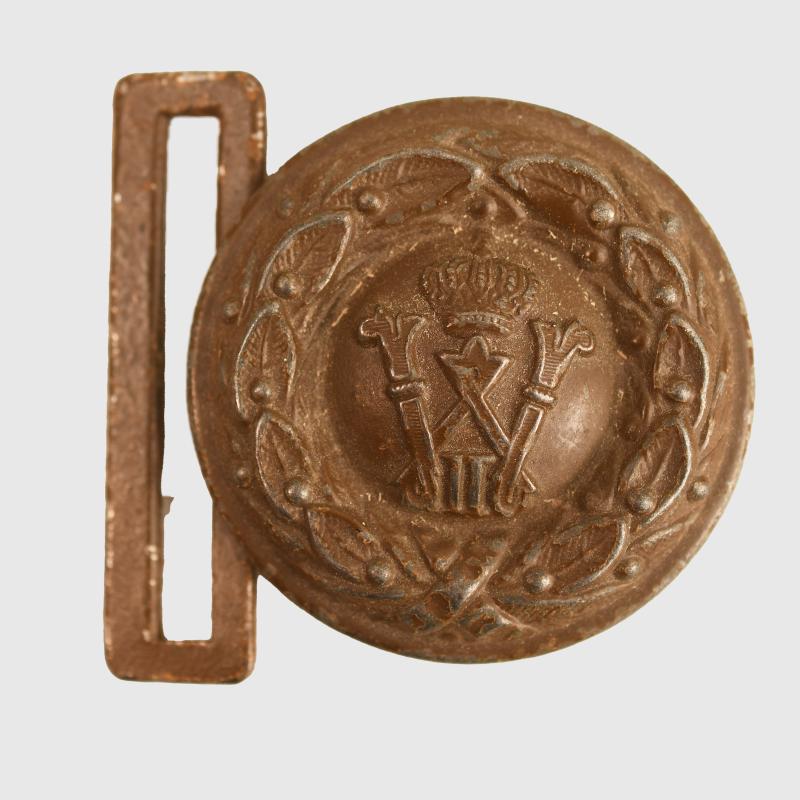 GERMAN WWI PRUSSIAN OFFICERS FIELD BELT BUCKLE.