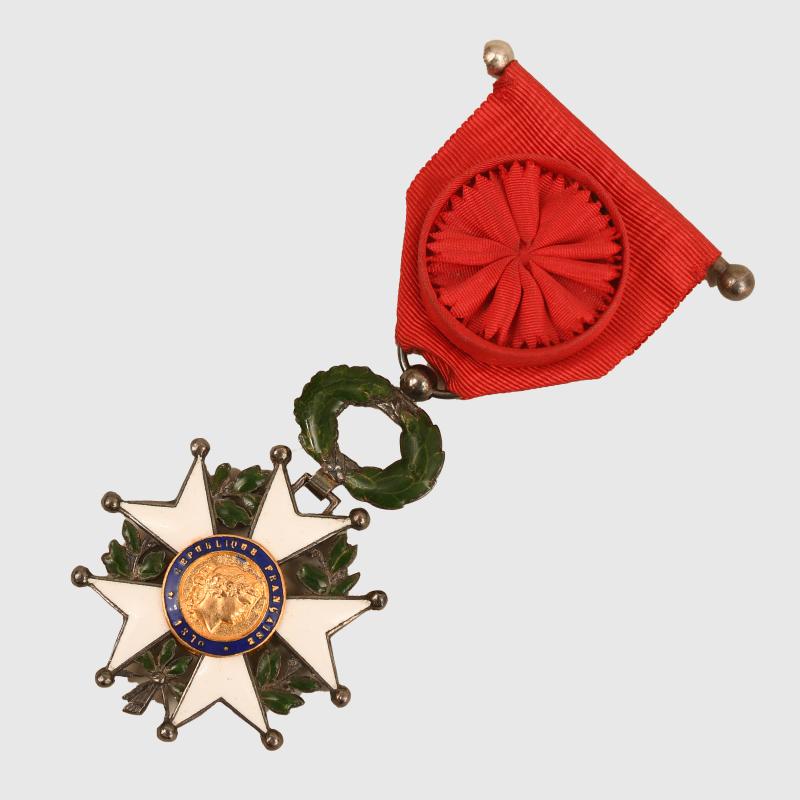 FRENCH LEGION HONOUER MEDAL.