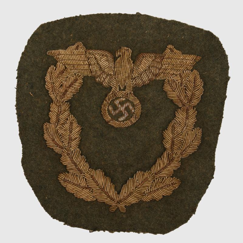 GERMAN WWII REICH MINISTRY ARM INSIGNIA.