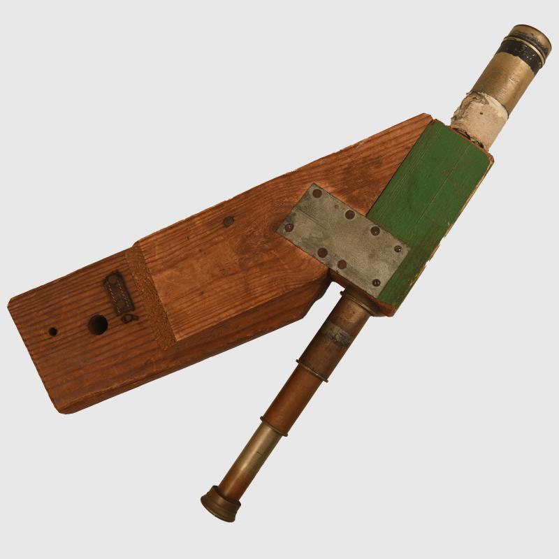 BRITISH WWI FIELD PRODUCED SNIPER SPOTTING SCOPE.
