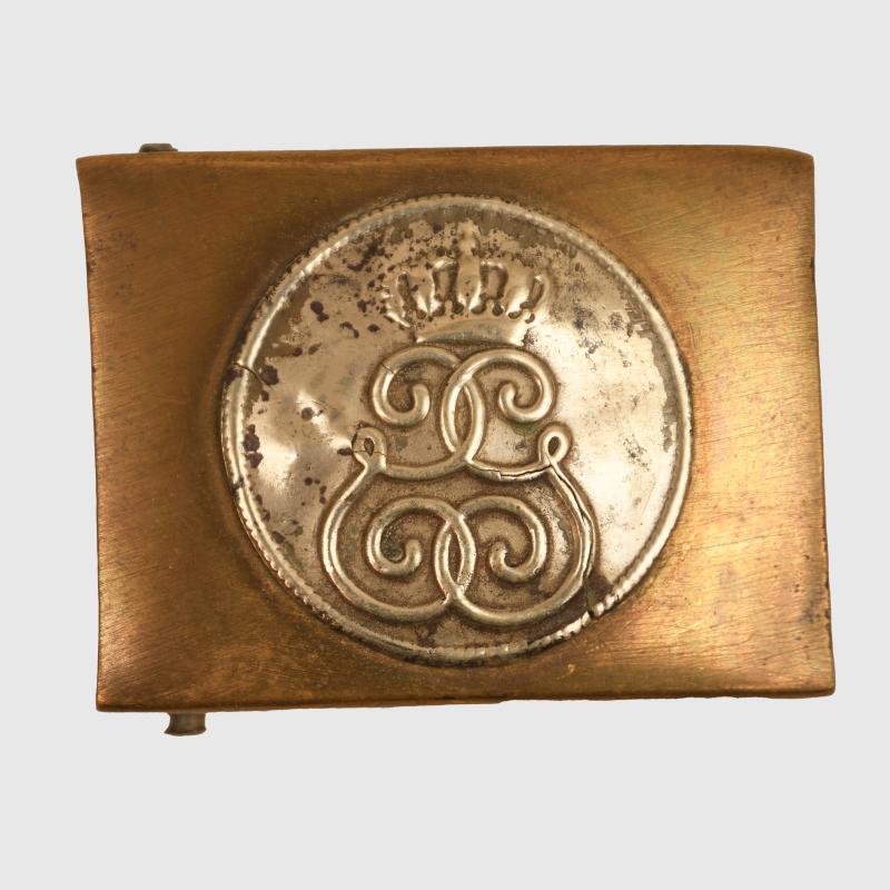 GERMAN WWI SAXON RGT 108 BUCKLE.