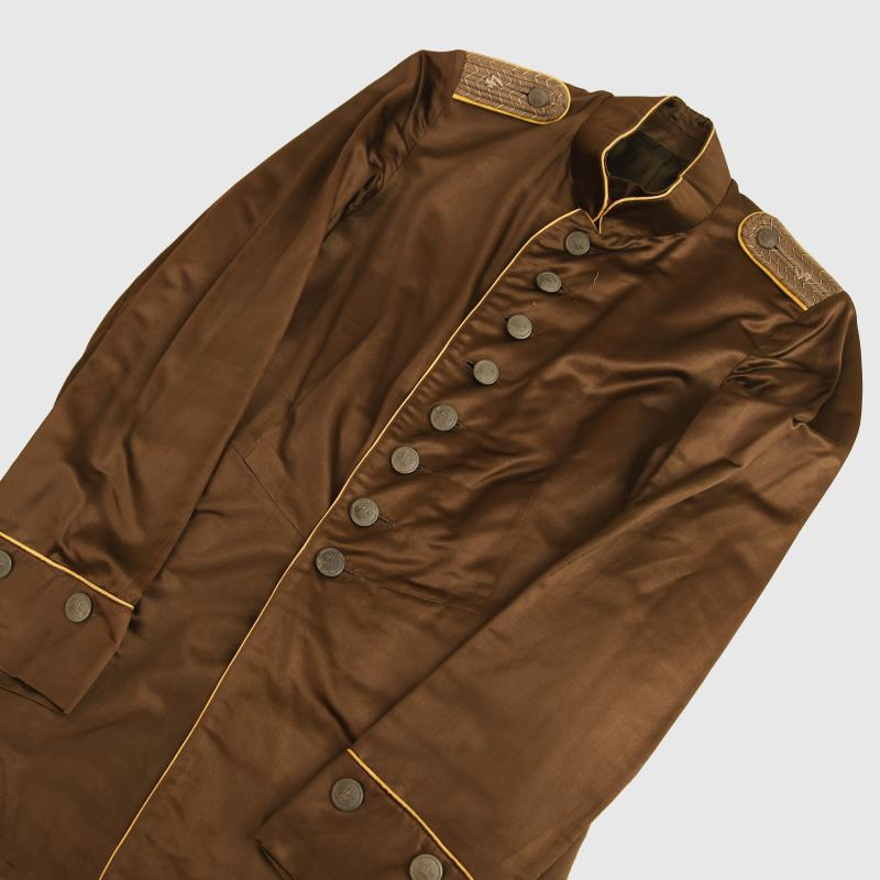 GERMAN WWI PRUSSIAN 4TH DRAGOON REGIMENT OFFICERS RACING SILK TUNIC.