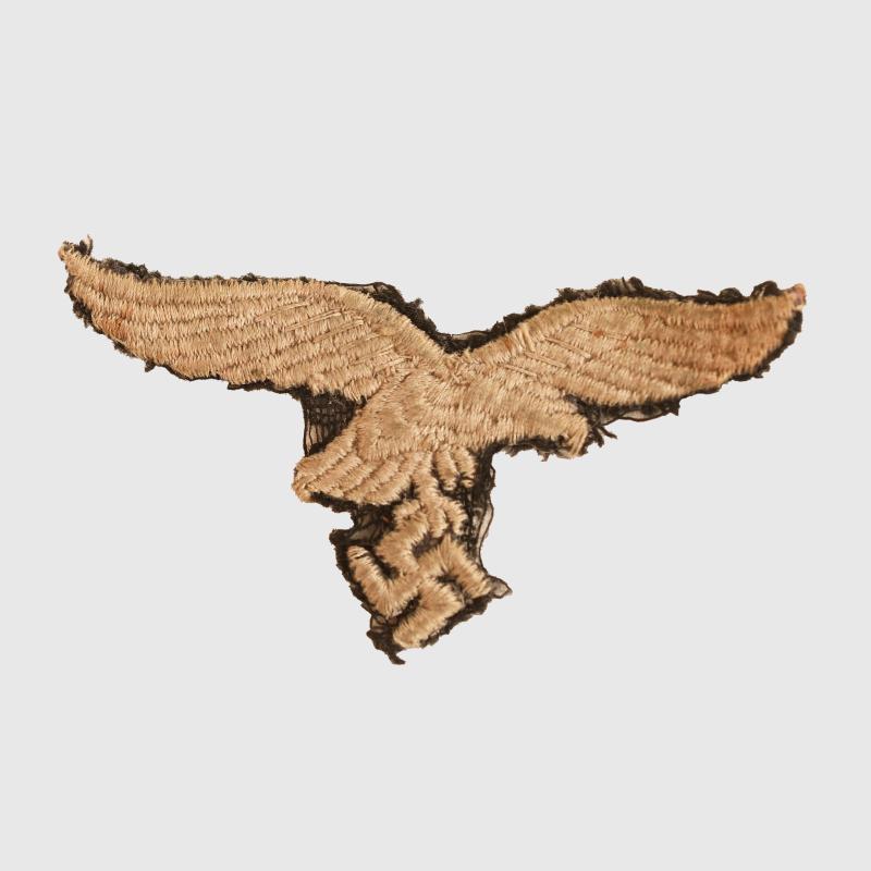 GERMAN WWII LUFTWAFFE ENLISTED MAN’S CAP EAGLE.